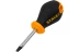 Отвертка STAYER "MASTER", двухкомпонентная рукоятка, магнитный наконечник, "STUBBY" ( бочка ), SL4,7x38мм 2509-38-4.7_z03 купить в Тюмени