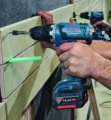 Дрель-шуруповерт аккумуляторная BOSCH GSB 14.4 V-EC ударная купить в Тюмени