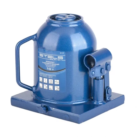 Домкрат гидравлический бутылочный телескопический 10 т h подъема 170–430 мм  STELS 51119 купить в Тюмени