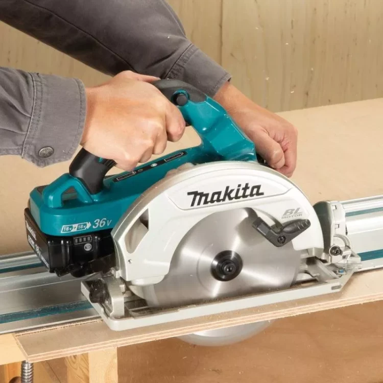 Пила дисковая аккумуляторная Makita DHS782ZJ 190мм 36V (без аккум. и з/у) купить в Тюмени