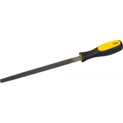 Напильник STAYER &quot;PROFI&quot; трехгранный, с двухкомпонентной рукояткой, № 2, 250мм 16603-25-2