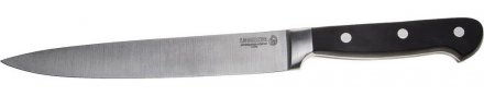 Нож LEGIONER &quot;FLAVIA&quot; нарезочный, пластиковая рукоятка, лезвие из молибденванадиевой стали, 200мм 47922 купить в Тюмени