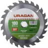 Диск пильный "Fast cut" по дереву, 180х20мм, 20Т, URAGAN 36800-180-20-20 купить в Тюмени
