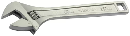 Ключ разводной ЗУБР, Ni-Cr, длина 250мм, зев 30мм 27253-25 купить в Тюмени