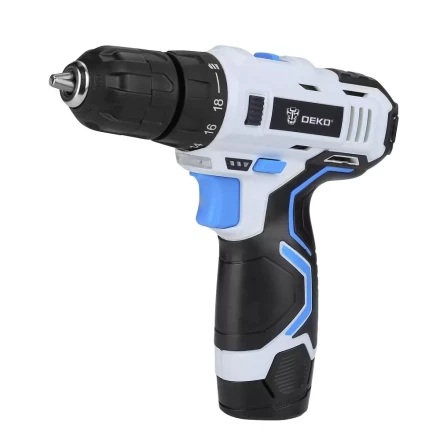 Дрель аккумуляторная DEKO GCD12DU3 SNOW WHITE SET1, 063-4170 купить в Тюмени