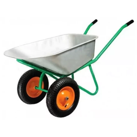 Тачка строительная 100 л 250 кг 422ZP двухколесная с пневмоколесом 1019517 купить в Тюмени