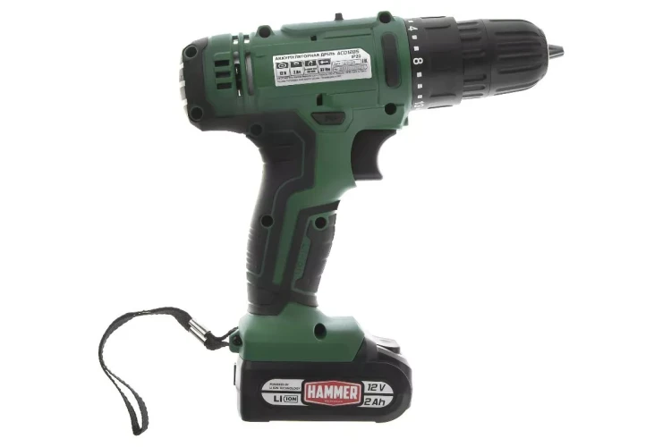 Дрель аккумуляторная HAMMER ACD12BS купить в Тюмени