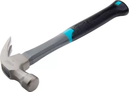 Молоток-гвоздодер 450 г фибергласовая трехкомпонентная рукоятка GROSS 10475