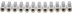 Колодки СВЕТОЗАР зажимные винтовые (КЗВ), макс. ток 10А, сечение подкл. проводов 10мм2 49150-10 купить в Тюмени