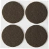 Накладки STAYER &quot;COMFORT&quot; на мебельные ножки, самоклеящиеся, фетровые, коричневые, круглые - диаметр 35 мм, 4 шт 40910-35 купить в Тюмени