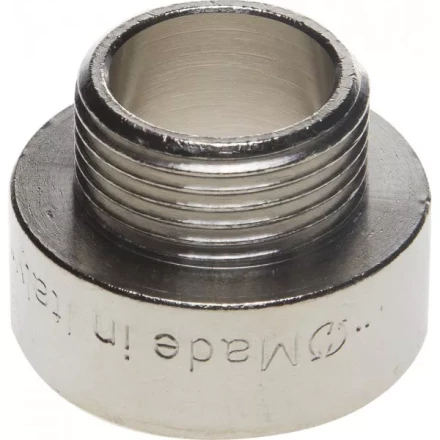 Переходник GENERAL FITTINGS удлиненный цилиндрический, никелированная латунь, 1&quot; х 3/4&quot; 51083-1-3/4 купить в Тюмени