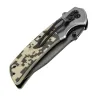 Нож складной Denzel, многоцелевой, системы Liner-Lock, с накладкой G10 на классической рукоятке, 79207 купить в Тюмени