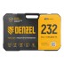 Набор инструментов Denzel 15808, 1/2&quot;, 3/8&quot;, 1/4&quot;, CrV, S2, пластиковый кейс, 232 предмета купить в Тюмени