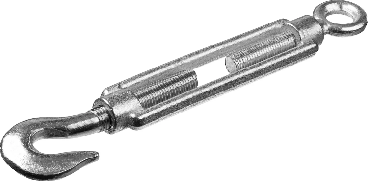 Талреп DIN 1480, крюк-кольцо, оцинкованный, М14, 3 шт, STAYER Master 30515-14 30515-14 купить в Тюмени