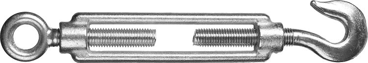 Талреп DIN 1480, крюк-кольцо, оцинкованный, М14, 3 шт, STAYER Master 30515-14 30515-14 купить в Тюмени