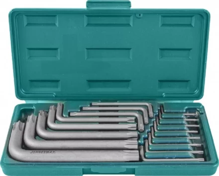 Набор ключей угловых Torx Т6-Т70 16предметов Jonnesway H0816S 47405 купить в Тюмени