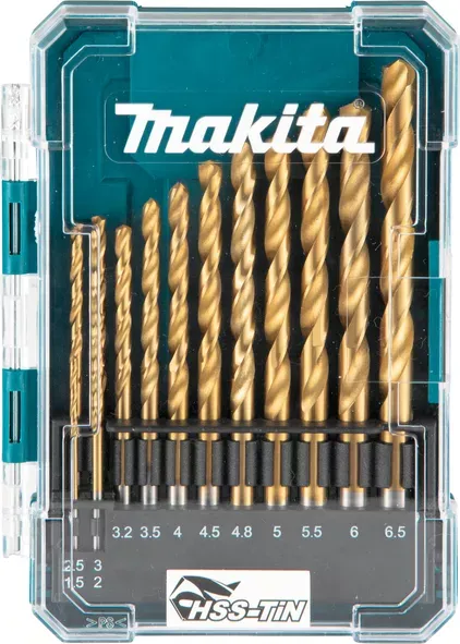 Набор сверл по металлу Makita D-72855 купить в Тюмени