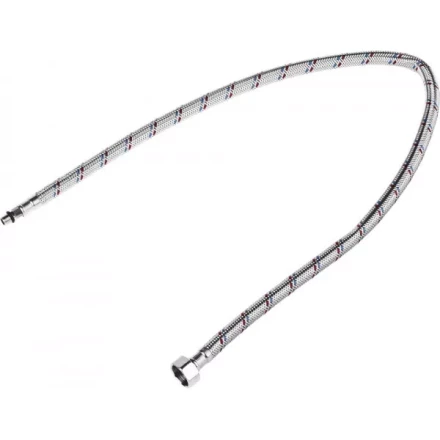 Подводка гибкая STAYER для воды к смесителям, оплетка из нерж стали, укороченная, г/ш 1/2&quot; - 0,8м 51016-080 купить в Тюмени