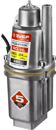 Насос вибрационный Родничок НПВ-240-40 серия МАСТЕР купить в Тюмени