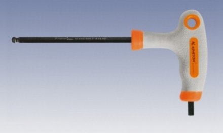 Ключ шестигр Т-образный шар 4 мм INDUSTRIAL Кратон 2 19 03 006 купить в Тюмени