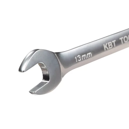 Набор гаечных комбинированных трещоточных ключей КВТ НТК-6 (8–17 мм), 6 шт. (91948) купить в Тюмени