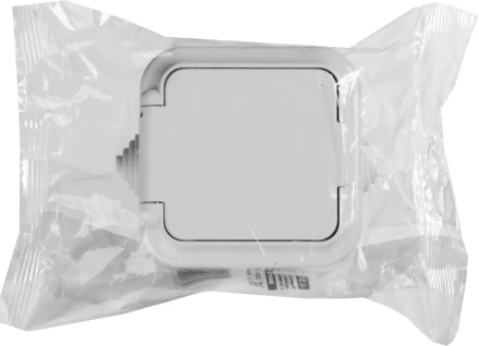 Розетка STAYER &quot;MASTER&quot; &quot;MAXIMA&quot; одноместная, с заземлением, с защитной крышкой, IP54, 16А, 220В 54306-W купить в Тюмени