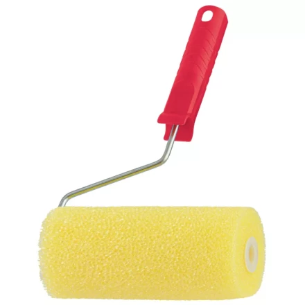 Валик СТРУКТУРНЫЙ поролоновый с ручкой гладкий 180x80x6 MTX 80213 купить в Тюмени