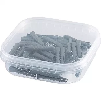 Дюбель 12х70  &quot;Еж&quot; распорный полипропиленовый 250 штукСибртех 46028 купить в Тюмени