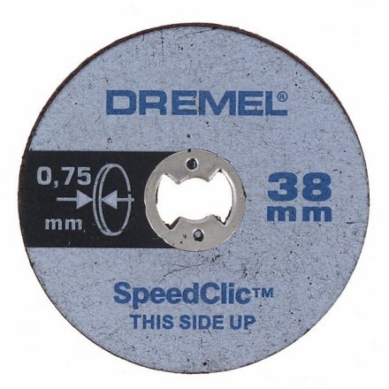 Диски отрезные по пластмассе SC409 5 шт 38х0,75 мм Dremel купить в Тюмени