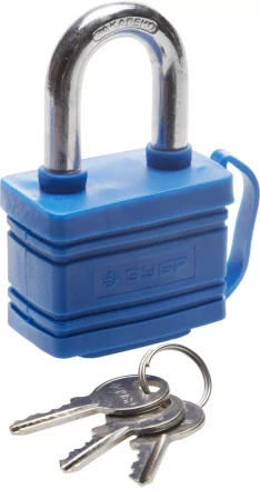 Замок ЗУБР &quot;ЭКСПЕРТ&quot; навесной всепогодный, 50мм 37211-50_z01 купить в Тюмени