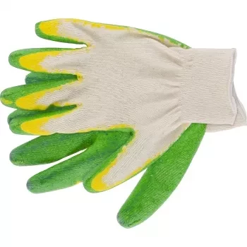 Перчатки хб с двойным латексным обливом Россия 67851 купить в Тюмени