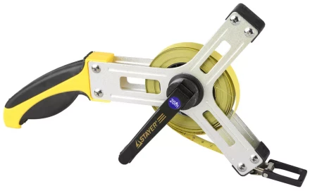 Мерная лента STAYER &quot;PROFI&quot; &quot;GRAND&quot; геодезийная стальная, мет. корпус, двухкомп. рукоятка, 20м 34166-20 купить в Тюмени