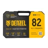 Набор инструментов Denzel, 1/2", 1/4", CrV, S2, пластиковый кейс, 82 предмета 15809 купить в Тюмени