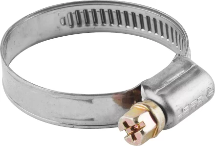 Хомуты ЗУБР &quot;ЭКСПЕРТ&quot;, нерж. сталь, накатная лента 9 мм, 35-50 мм, 5 шт 3787-35-50 купить в Тюмени