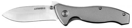 Нож STAYER &quot;PROFI&quot; складной, с металлической рукояткой, средний 47621-1 купить в Тюмени