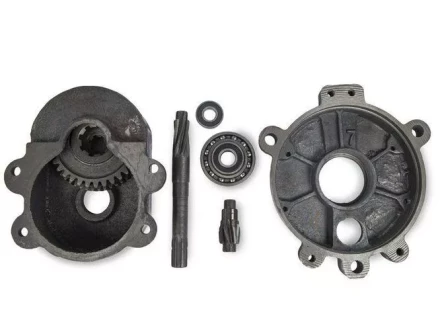 Редуктор подъема с барабаном для лебедок KCD 500 кг 70 м 380V 1010547 купить в Тюмени