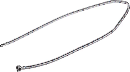 Подводка гибкая STAYER для воды к смесителям, оплетка из нерж стали, укороченная, г/ш 1/2&quot; - 1,2м 51016-120 купить в Тюмени