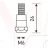 Держатель наконечника M6 26mm (24KD) MD0138-00 Ref. Aurora купить в Тюмени