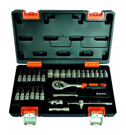 Набор инструментов Вихрь 1/4&quot; 29 предм кейс купить в Тюмени