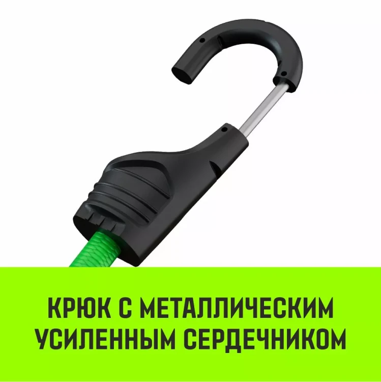 Стяжка эластичная с крючками для багажа HITCH REGULAR 80см комплект 2 шт (SZ087655) купить в Тюмени