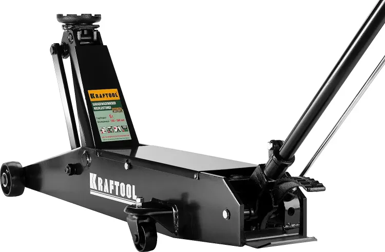 Домкрат гидравлический подкатной "High-Lift", удлиненный, 5т, 150-560мм, KRAFTOOL 43455-5 43455-5 купить в Тюмени