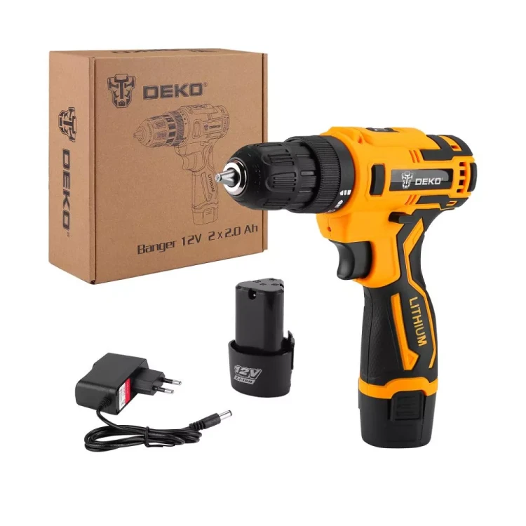 Дрель аккумуляторная DEKO Banger 12V, 063-4169 купить в Тюмени