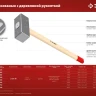 ЗУБР 4 кг, 550 мм, кованая кувалда (20112-4) купить в Тюмени