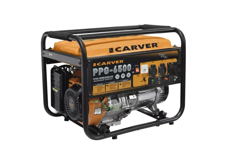 Бензогенератор CARVER PPG-6500 купить в Тюмени