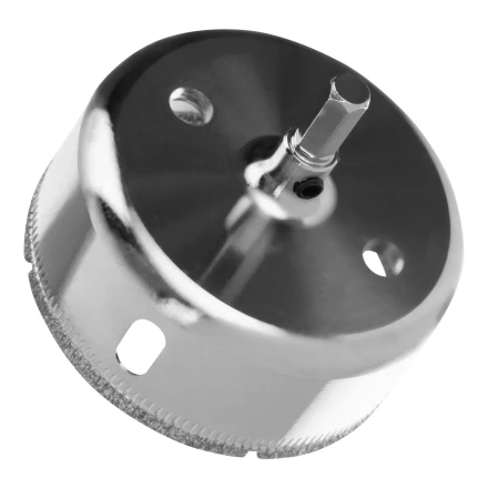 Сверло по керамической плитке и стеклу Сибртех 72735, 120 х 55 мм, шестигранный хвостовик, с центрующим сверлом купить в Тюмени