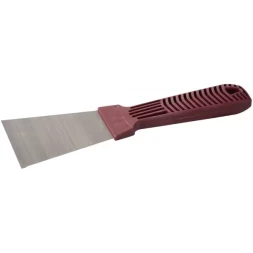 Шпатель ЗУБР "МАСТЕР" стальной c пластмассовой ручкой, 75мм 10051-075