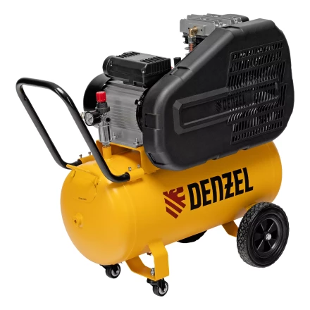 Компрессор воздушный рем. привод Denzel BCI 2100/50, 2,1 кВт, 50 литров, 400 л/мин купить в Тюмени