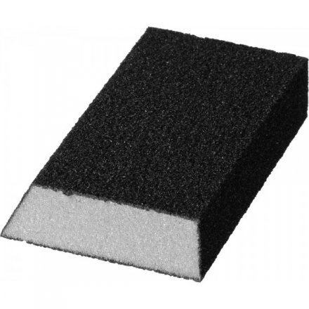 Губка шлифовальная STAYER &quot;MASTER&quot; угловая, зерно - оксид алюминия, Р80, 100 x 68 x 42 x 26 мм, средняя жесткость 3561-080 купить в Тюмени