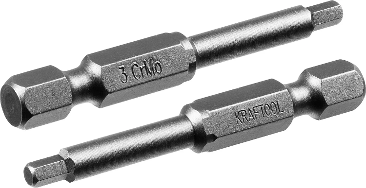 Биты KRAFTOOL X-Drive HEX Оберон 26127-3-50-2 купить в Тюмени
