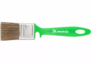 Кисть флейцевая &quot;РАБОТЫ ПО ДЕРЕВУ&quot;  35*10 мм  MATRIX Color Line 83372 купить в Тюмени